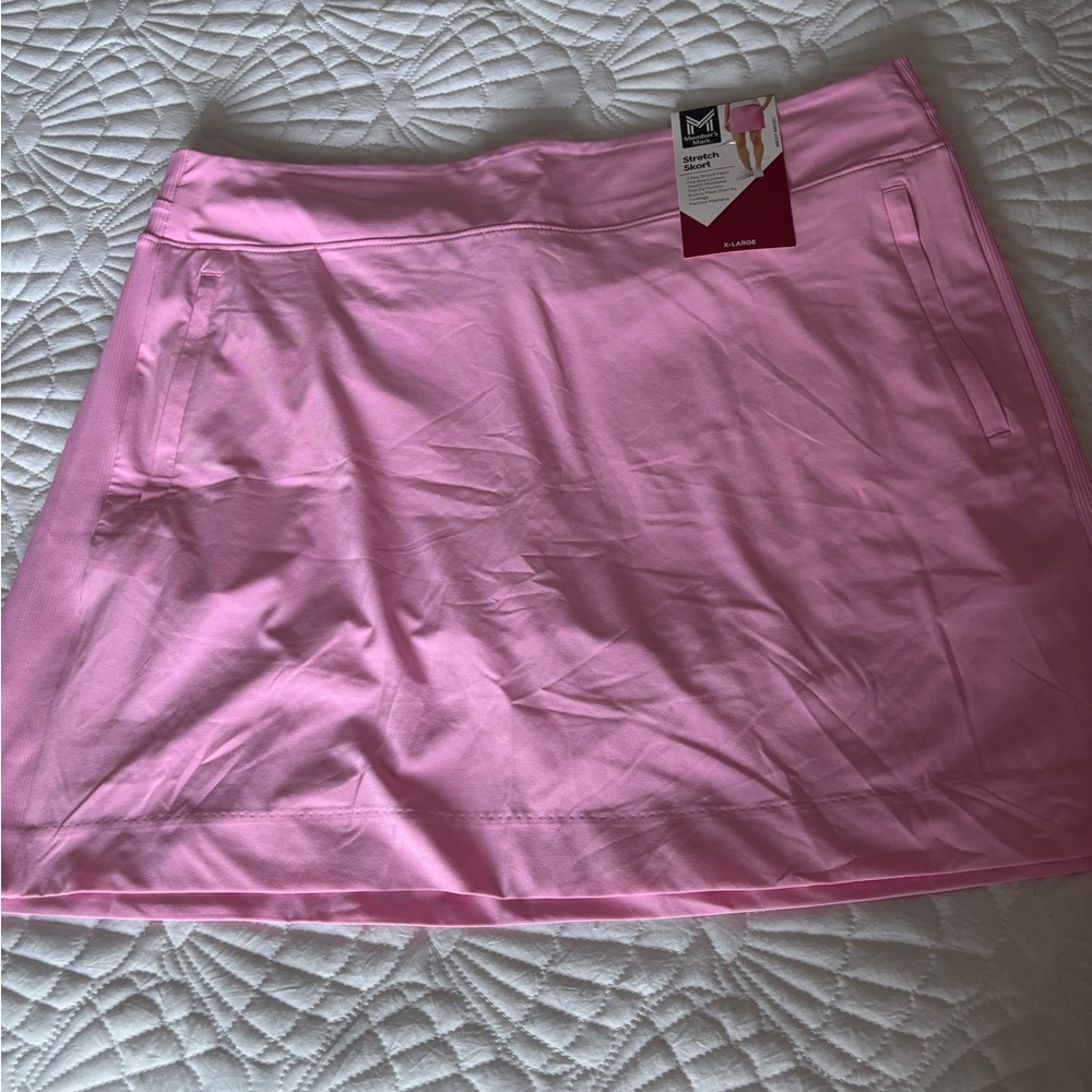 Pink Women's Skirt with briefs underneath XL